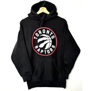 NBA Mens Toronto Raptors Hoodie Sweatshirt Long Sleeve Hooded Pullover Black S